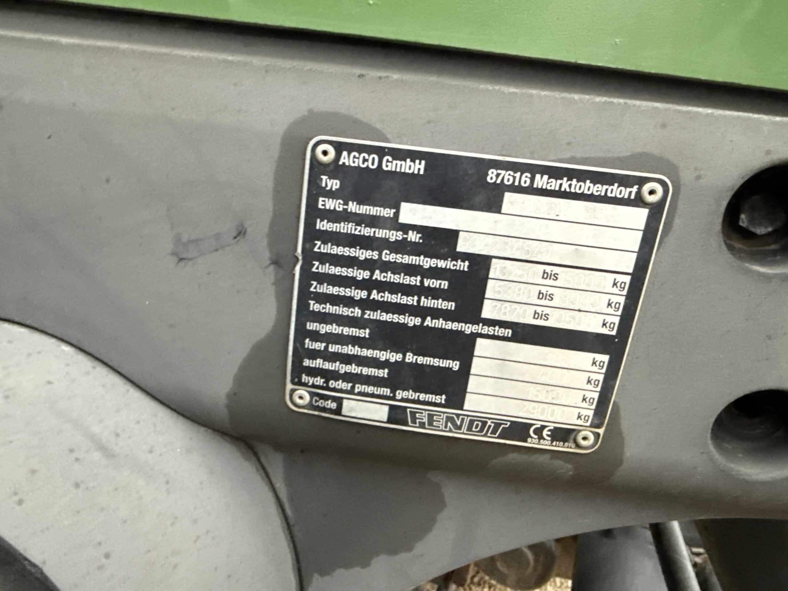 FENDT 936 VARIO 2011. — изображение 8