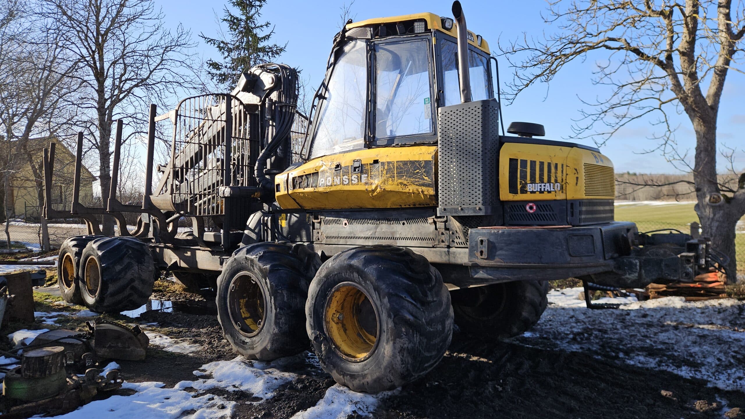 Ponsse Buffalo 8W 2014