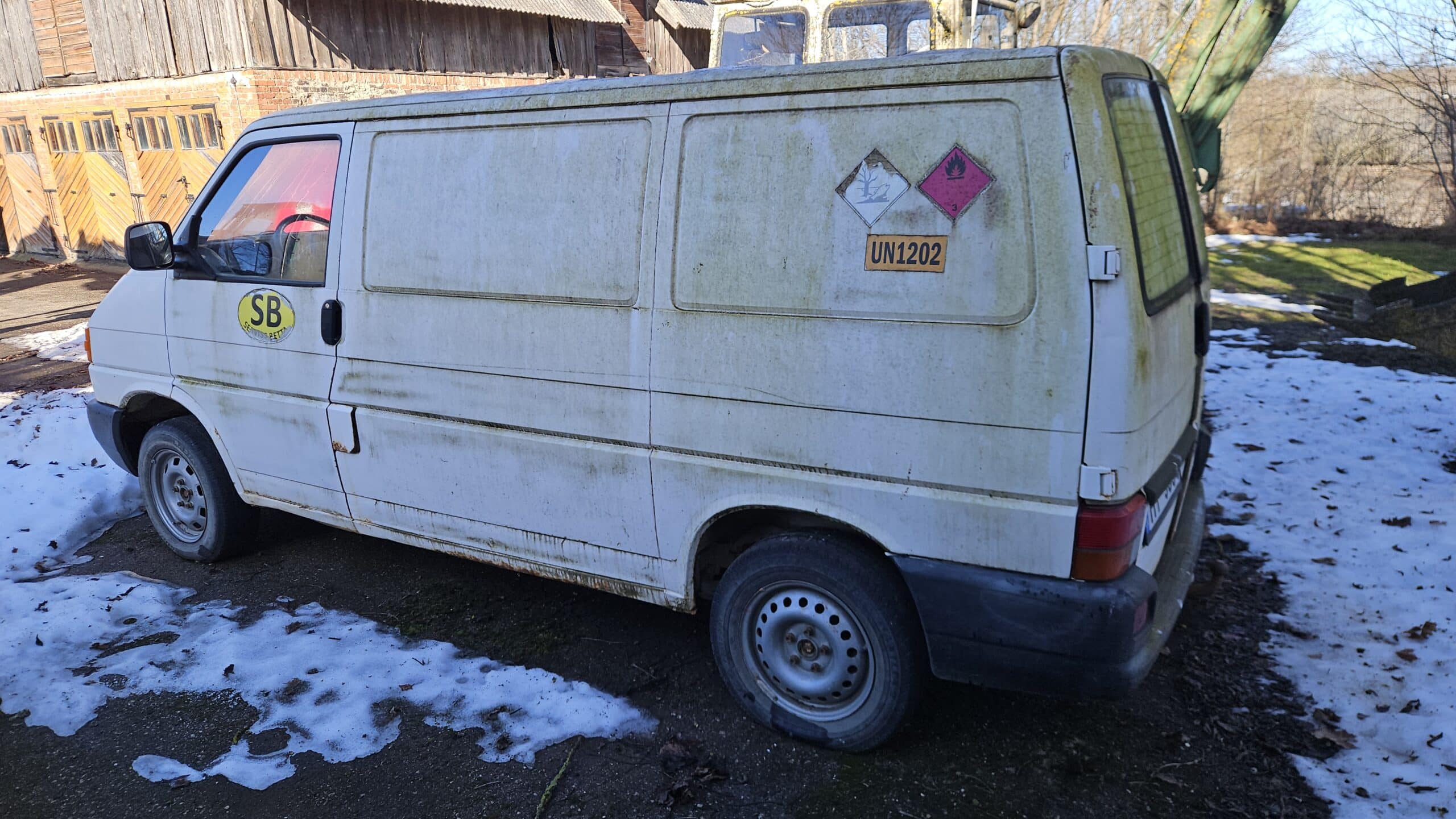 VW T4 1996. 2.4d — изображение 4
